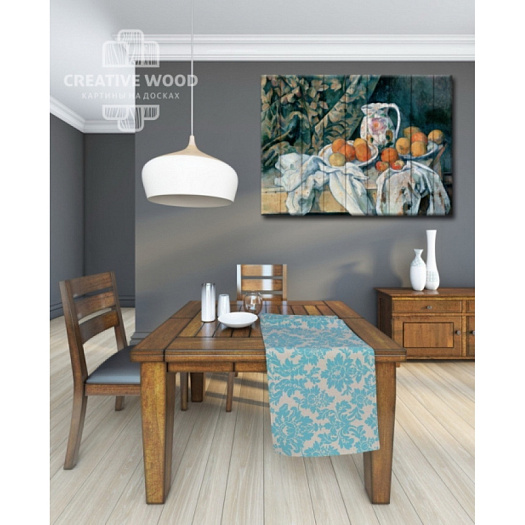 Картины в интерьере артикул Натюрморт - Поль Сезанн, ART, Creative Wood